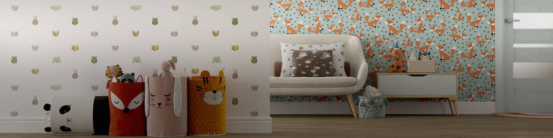 Papel pintado infantil